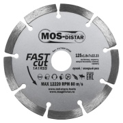 MD-Stars 1A1RSS Fast Cut, 125х1,8х7х22,23 мм
