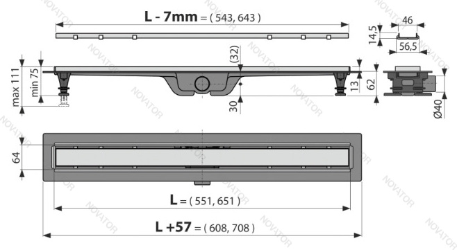 Alca APZ20-650, 65 см