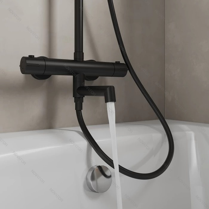 Milardo Ideal SPA ILSBLTHM06, черный матовый