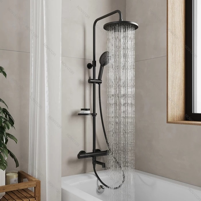 Milardo Ideal SPA ILSBLTHM06, черный матовый