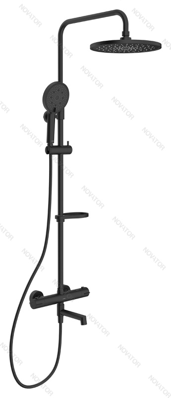 Milardo Ideal SPA ILSBLTHM06, черный матовый