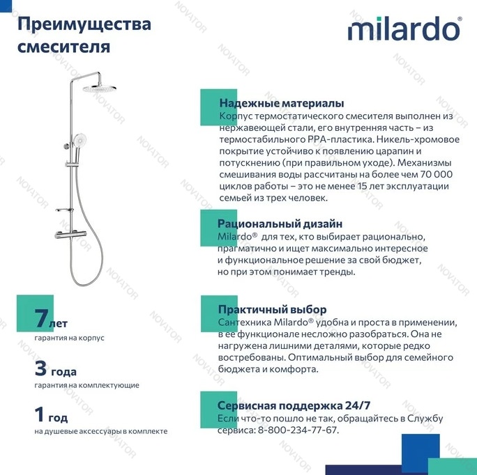 Milardo Ideal SPA ILSSBTHM89