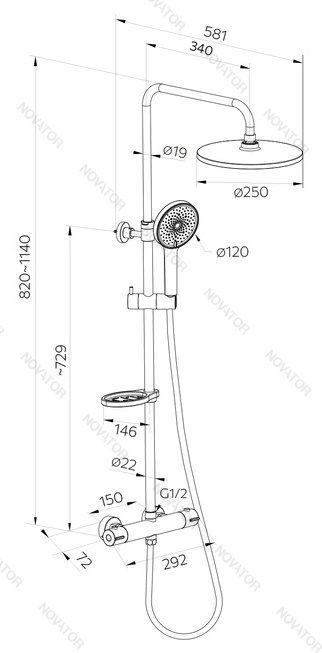 Milardo Ideal SPA ILSSBTHM89