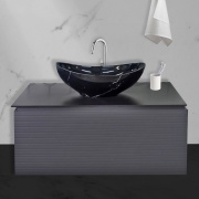 Купить Jorno Stone Stn.01.100/P/A/JR, Марко Ореол 52305902 100 см, антрацит в интернет-магазине Дождь