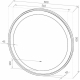 Континент Planet Black LED ЗЛП623 60 см, черный