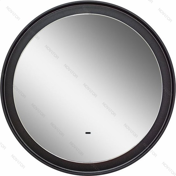 Континент Planet Black LED ЗЛП623 60 см, черный