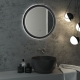 Континент Planet Black LED ЗЛП623 60 см, черный