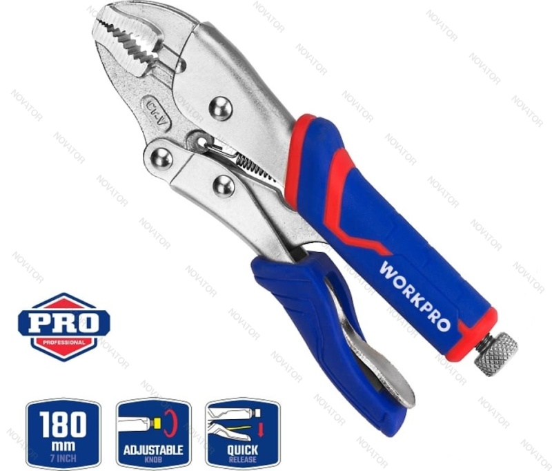 Workpro WP231073, 180 мм