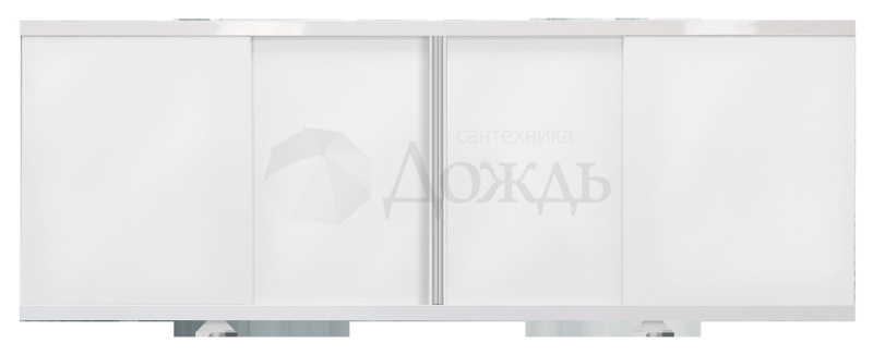 Купить Метакам Купе NEW, 169 см, белый глянец, алюминиевая ручка-профиль в интернет-магазине Дождь