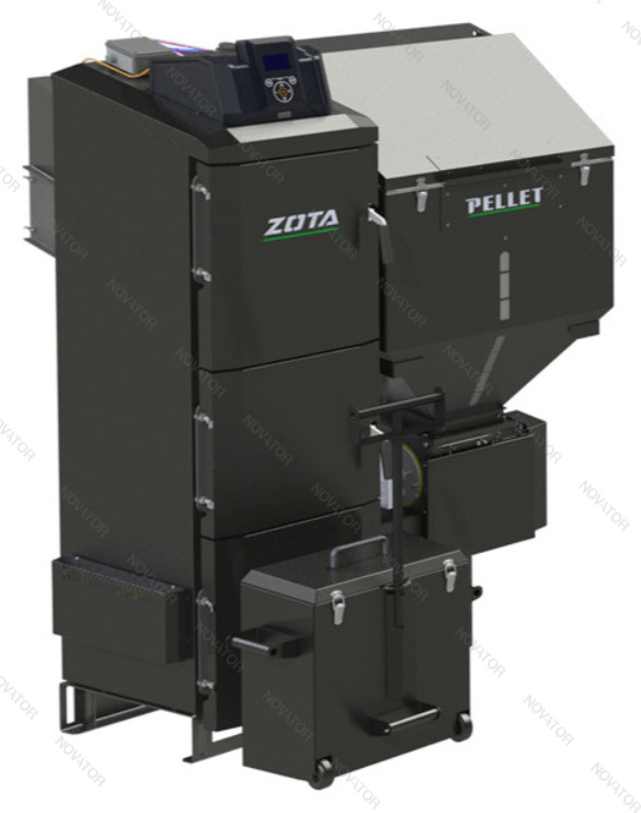 Zota Pellet Black, пеллетный 35кВт 2R-400