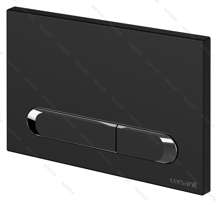 Cersanit Estetica A64112, черный/хром