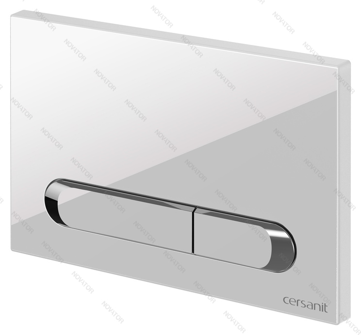 Cersanit Estetica A64111, белый/хром