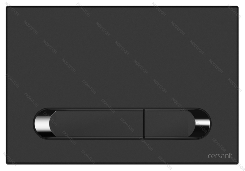 Cersanit Estetica A64112, черный/хром