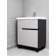 Домино Karat Unit DK3217T 70 см, серый тауп