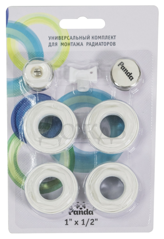 Купить Panda, 1/2" (без кроншт) (RAL 9010) в интернет-магазине Дождь