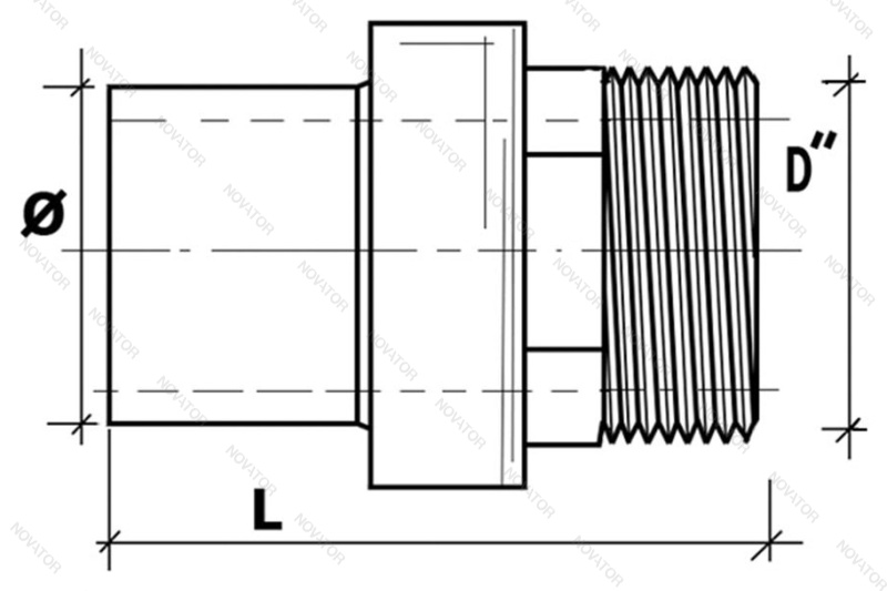 OLfuse PN16 SDR11 D50х1"1/2 нр.