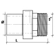 OLfuse PN16 SDR11 D50х1"1/2 нр.