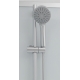 Galletta 120х90 см, 6002007, прозрачное стекло, профиль хром, поддон низкий