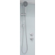Galletta 120х90 см, 6002007, прозрачное стекло, профиль хром, поддон низкий