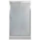 Galletta 120х90 см, 6002007, прозрачное стекло, профиль хром, поддон низкий