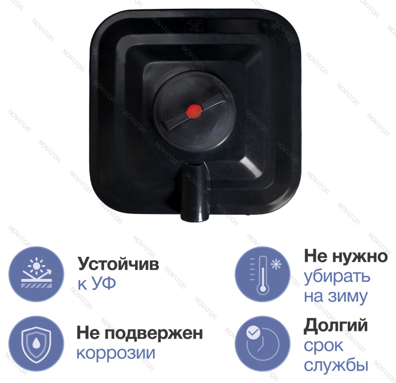 Terra CH220, для душа с водонагревателем 2 кВт, черный
