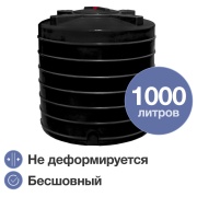 Купить Terra RV1000 круглый, черный в интернет-магазине Дождь
