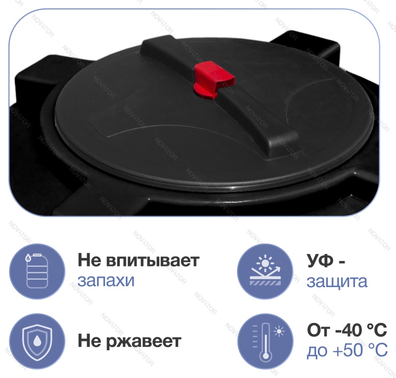 Terra RV500, круглый, черный