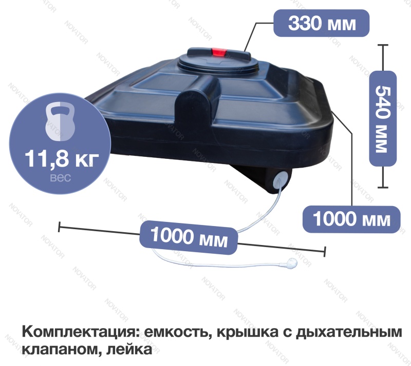 Terra CH220, для душа с водонагревателем 2 кВт, черный