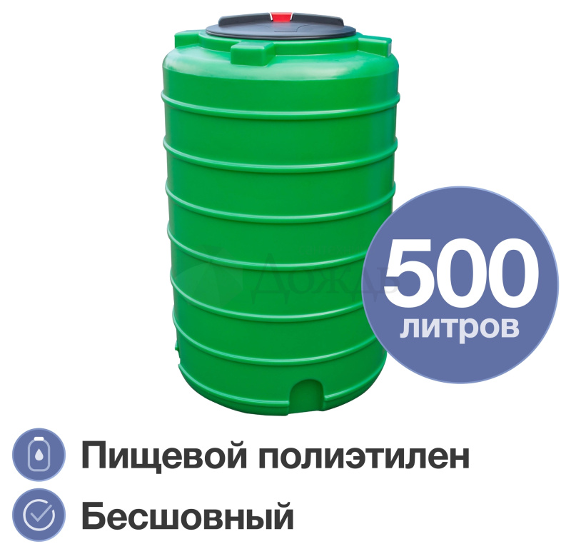 Купить Terra RV500, круглый, зеленый в интернет-магазине Дождь