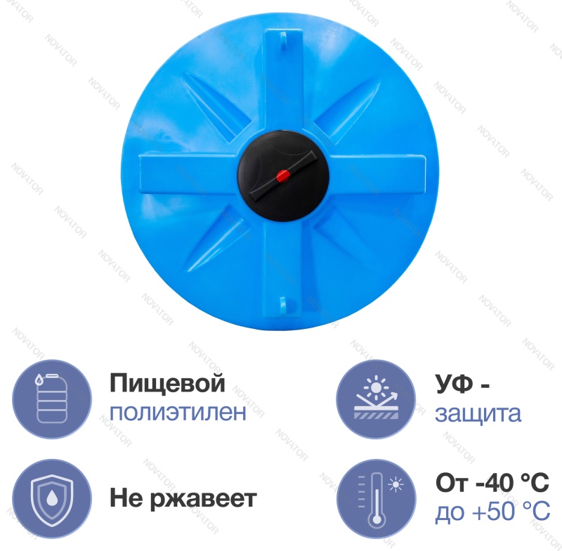 Terra RV3000, круглый, синий