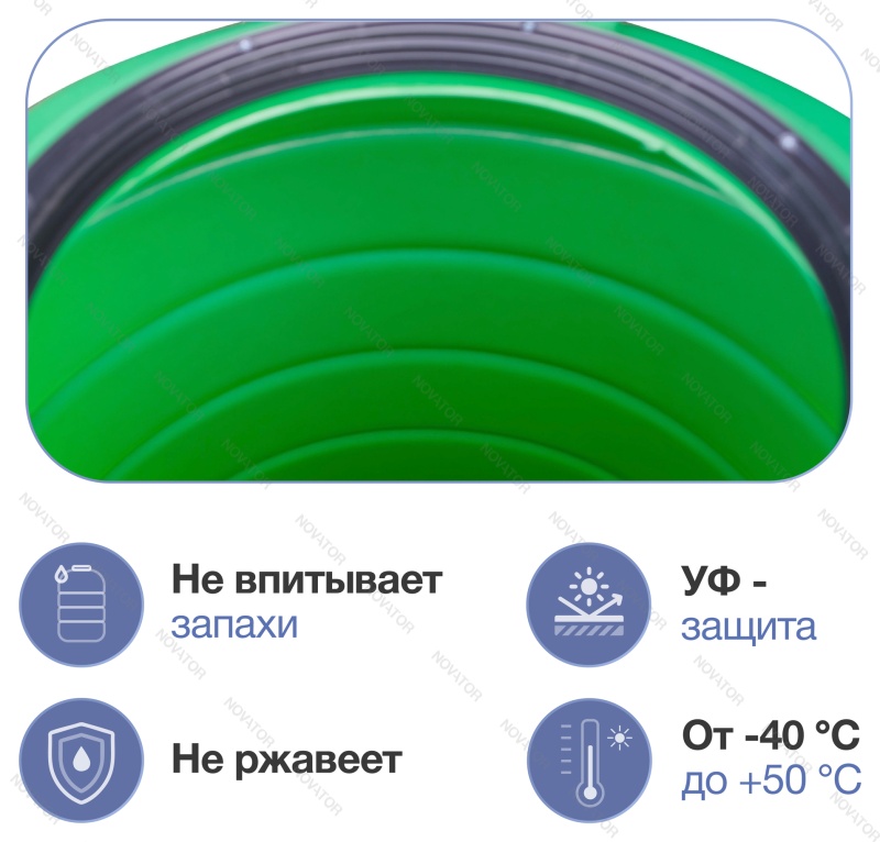 Terra RV500, круглый, зеленый