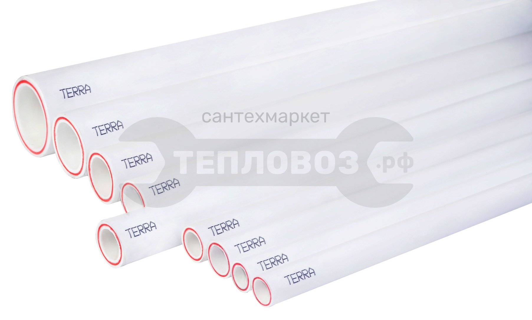 Купить Terra PP-Fiber 32х4,4 PN20 (1м), хлыст 4м в интернет-магазине Тепловоз
