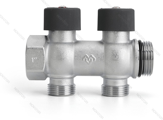 Varmega VMMM03-C06152, вр-нр 1"х2-выхода Евроконус 3/4"