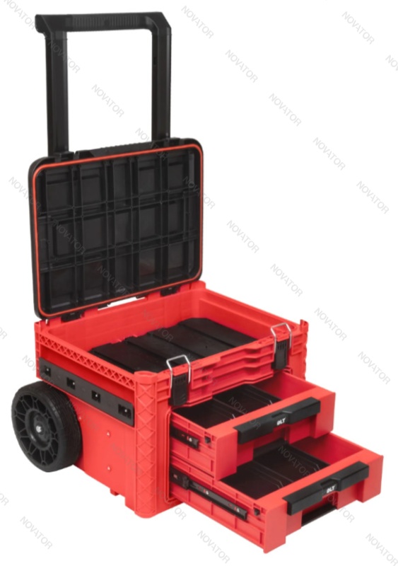 DLT, RED PRO, арт.4060, с выдвижными отсеками 2+1