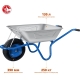 Зубр 39907, ПТ-250, 130 л, 250 кг