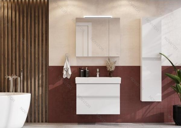 Roca Oleta 80 A857640501, 80см, белый матов