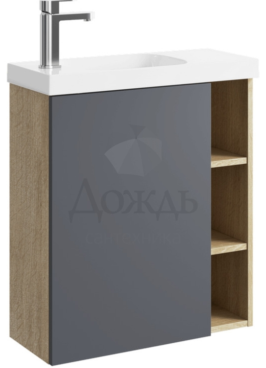 Купить Aqwella Альба ALB0106LDD, 60 см, дуб давос в интернет-магазине Дождь
