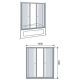 Galletta 160 ST-046, 5 ST-04, 160х75 см