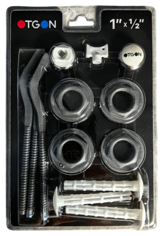 Купить Otgon, 1/2" с кронштейнами, серый в интернет-магазине Дождь