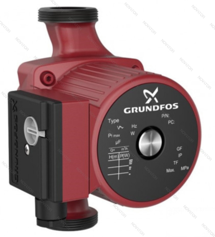 Grundfos 95906429 UPS 25-80, 180 мм