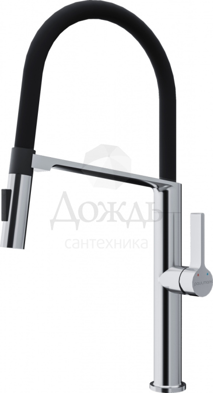 Купить Paulmark Barrel Ba214029-CR, черный/хром в интернет-магазине Дождь
