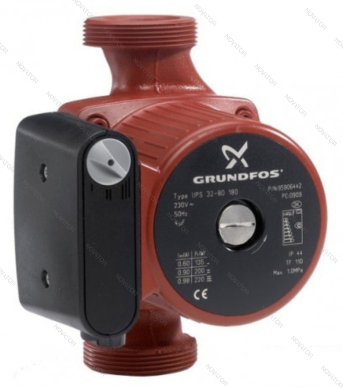 Grundfos 95906442 UPS 32-80, 180 мм