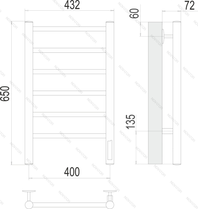Terminus Аврора П6, 65х40 см