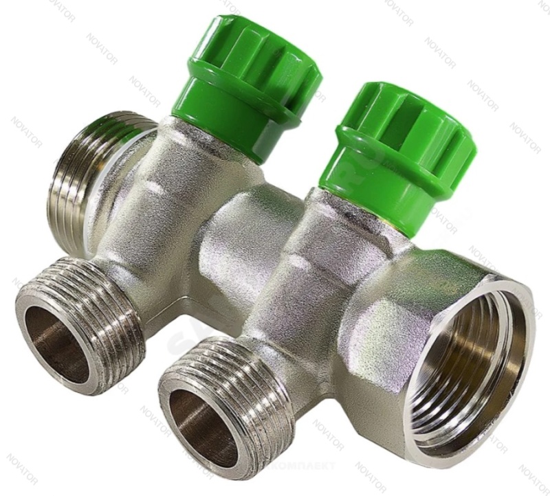 SantechSystems 129-9353 вр 1"х4 выхода, нр 3/4"
