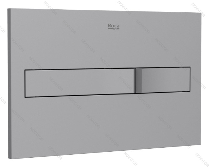 Roca Duplo ONE PL-2 890196002, хром матовый