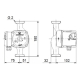 Grundfos 98368440 UPS 32-60, 180 мм