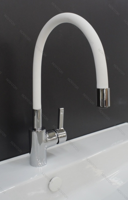 Otgon M54410-083C-KP-White, хром/белый
