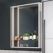 Купить Акватон Ривьера, 80x85 см, белый в интернет-магазине Дождь