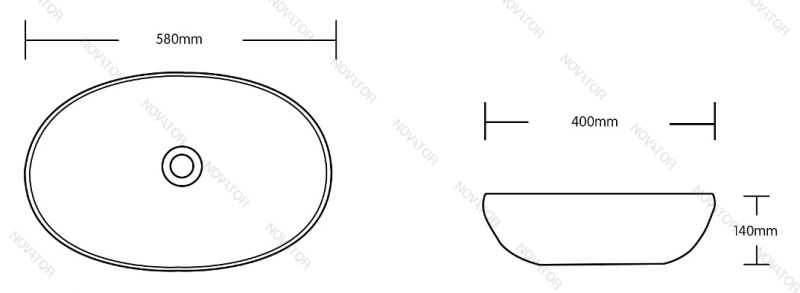 Coffer ART 7100D, 58 см