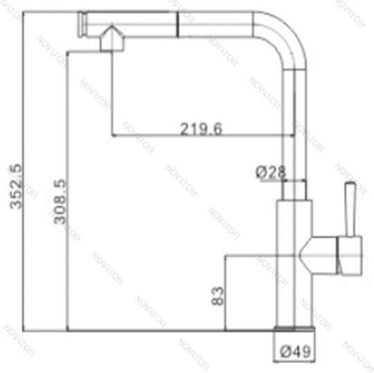 Otgon M53567-232H-547, черный